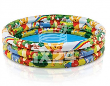 Надувной детский бассейн "Winnie The Pooh" 147x33см Intex 58915