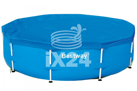 Тент-накидка для каркасного бассейна "Steel Pro" 305см Bestway 58036