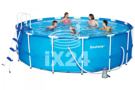 Каркасный бассейн "Steel Pro" 457х122см Bestway 56100
