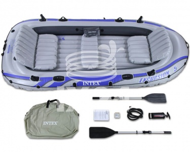 Надувная лодка "Excursion 5 Set" 366x168x43см Intex 68325