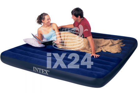 Надувной матрас "Classic Downy Bed" 203х183х22см Intex 68755